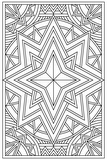 Download, print, color-in, colour-in Page 39 - centre diamond